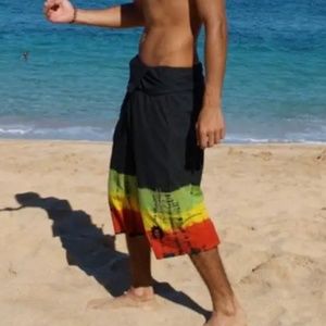 Thai Fisherman Yoga Shorts Pants by Mygo of Hawaii